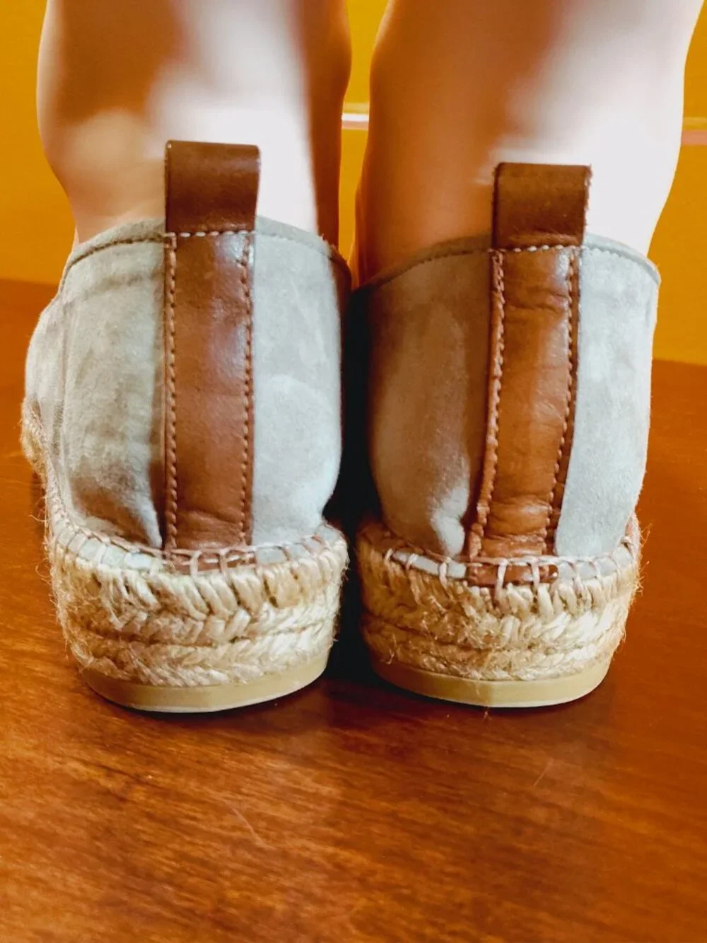 NWOT! ✨ Gaimo Arcadia Handmade Suede Espadrille Loafers